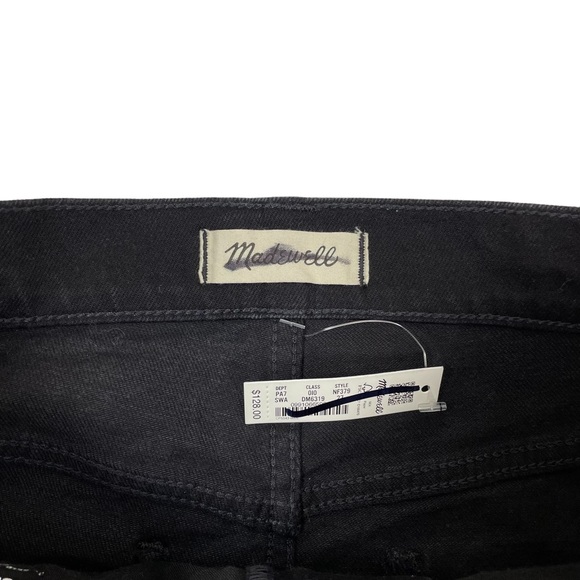 Madewell The Perfect Vintage Flare Jean in Sherborn Wash Size 27 Black - Picture 6 of 8